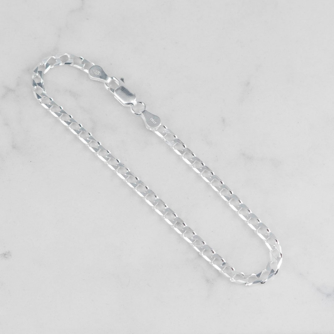 PULSERA CUBANA ESLABON 3.5MM-19CM