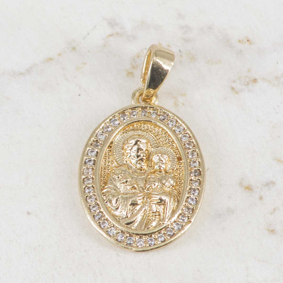 DIJE MEDALLA SAN JOSE CIRCONES