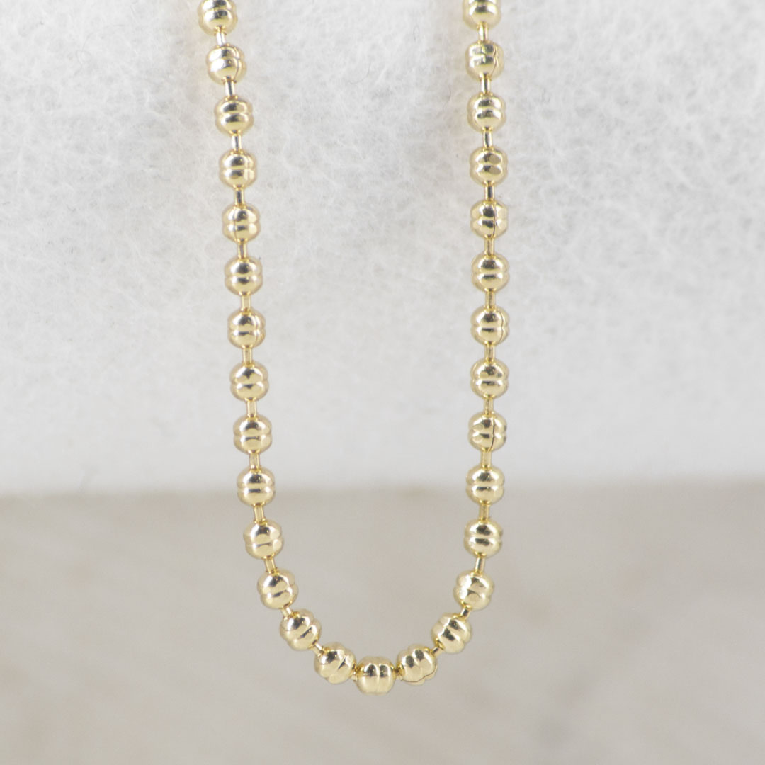 CADENA MILITAR RAYADA 1.5MM-45CM