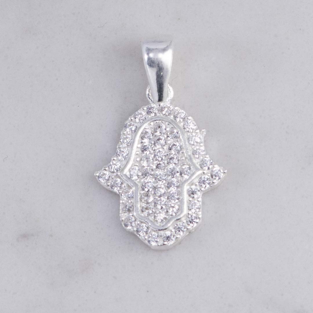 DIJE MANO HAMSA FULL CIRCONES