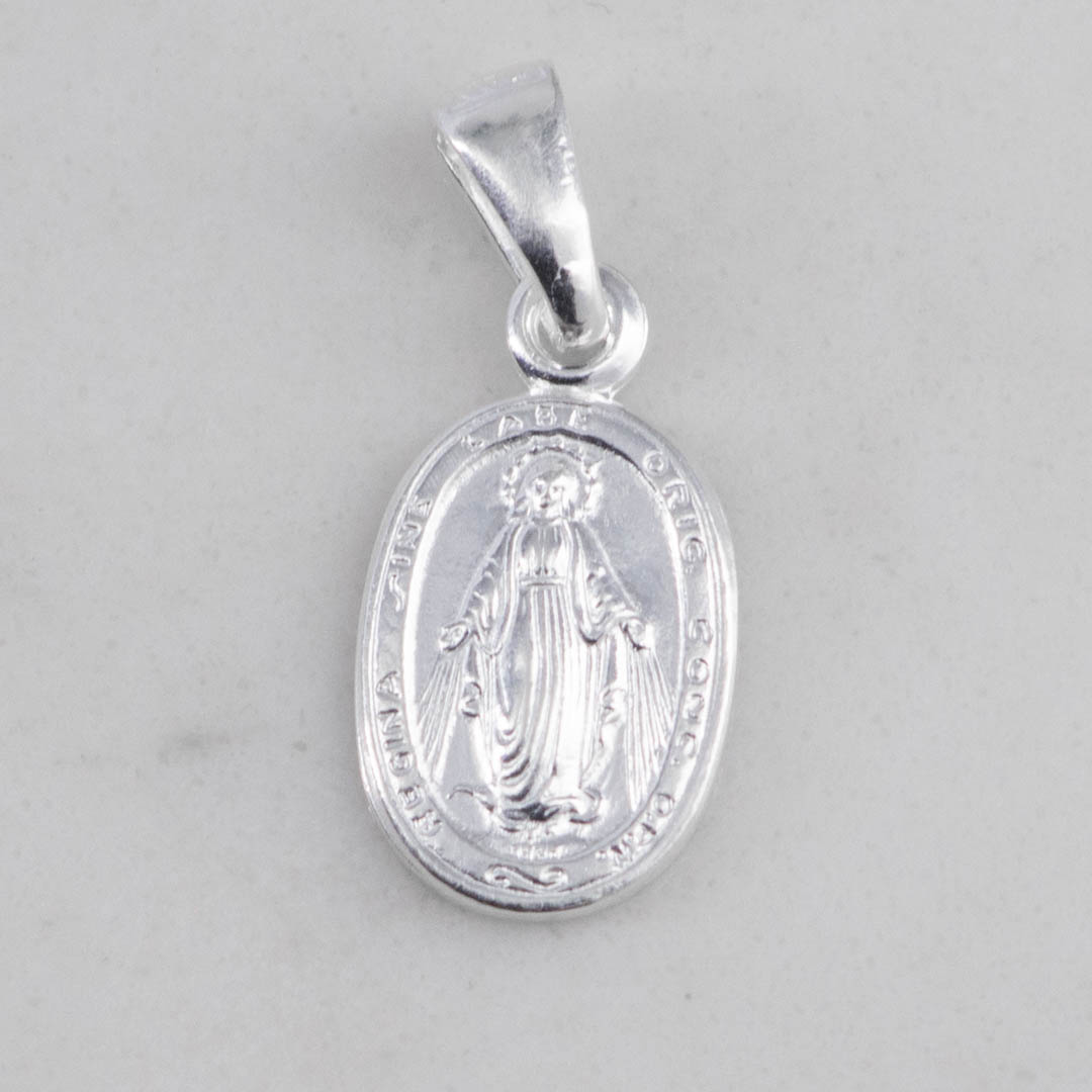 DIJE MEDALLA MILAGROSA GRABADA