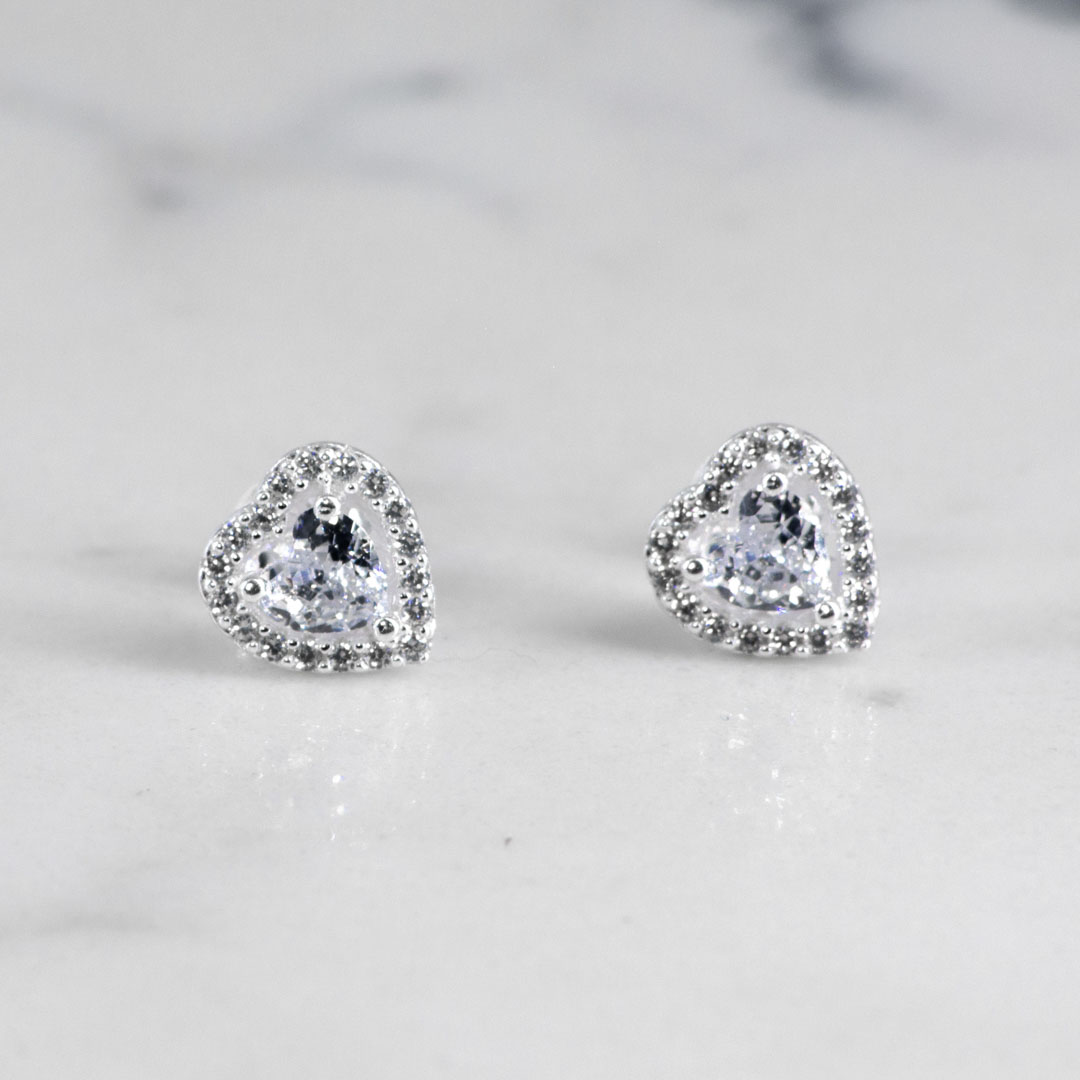 TOPO CORAZON BORDE CIRCONES CRISTAL