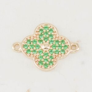 HERRAJE VAN CLEEF CIRCONES ESMERALDA