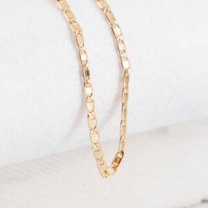 CADENA ESCALERA PLANA 2MM-50CM