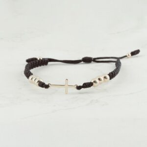 PULSERA 7 6 Y 5MM NEGRO