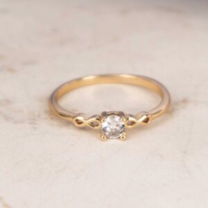 ANILLO SOLITARIO INFINITO