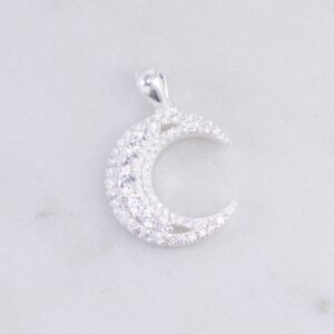 DIJE MEDIALUNA CIRCONES