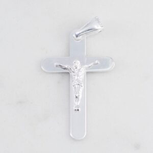 DIJE CRUZ CRISTO PUNTAS REDONDAS