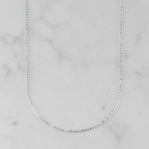 CADENA MILITAR DIAMANTADA 1MM-45CM