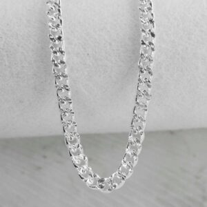 CADENA CUBANA DIAMANTADA 3.5MM-50CM