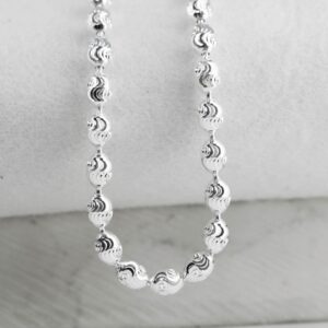 CADENA BARRIL DIAMANTADO CRUZADO 4MM-60CM