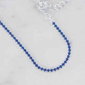 PULSERA TENNIS TOPACIO 2MM-17CM