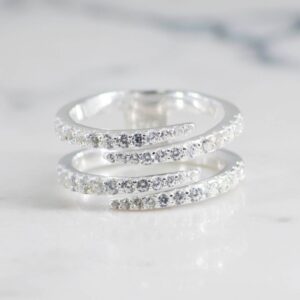 ANILLO CLAVO DOS BANDAS