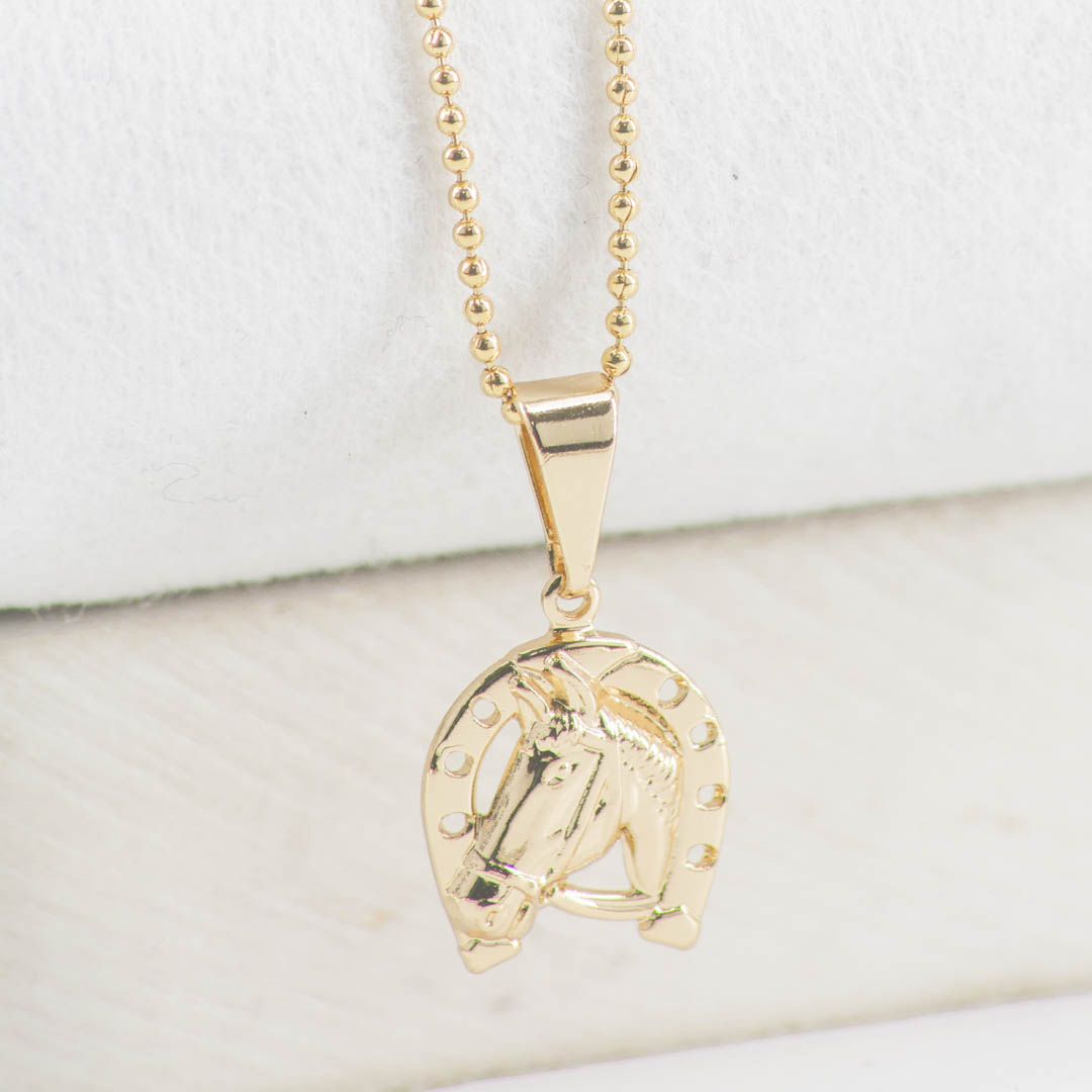 COMBO CADENA MILITAR + DIJE HERRADURA