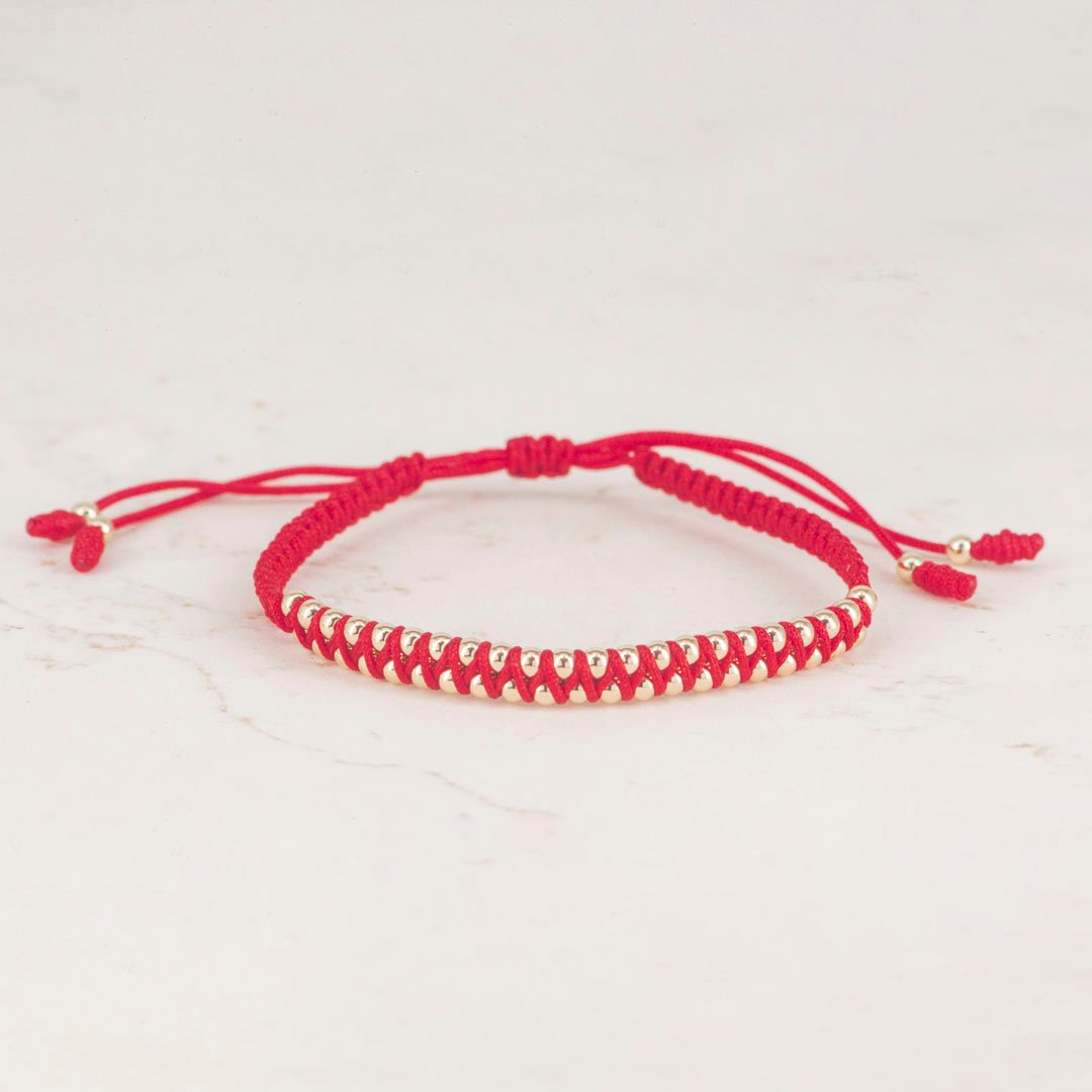 PULSERA TEJIDA 2 CARRILES 3MM